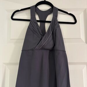 Lululemon Athletica Gray Halter Dress